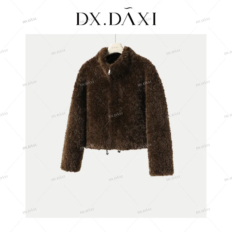 代大喜【心之归属】休闲精致温暖短外套女款秋冬2025爆款时尚毛呢