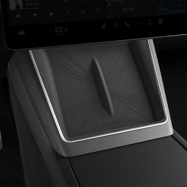 适用特斯拉YL焕新版modelY/3无线充电硅胶垫中控防滑垫改装配件丫