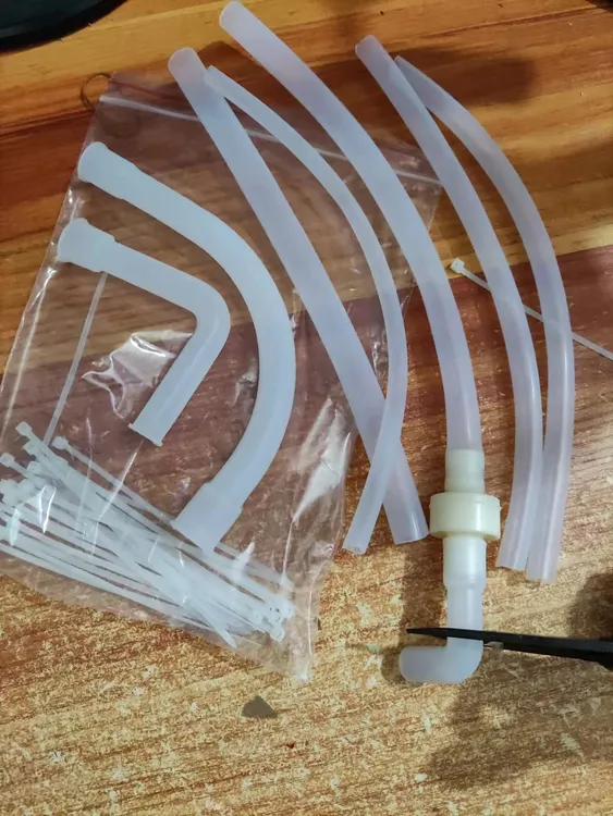 饮水机配件硅胶管耐高温接水龙头透气管加热制冷配件