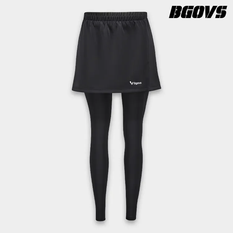 2025秋冬新品BGOVS韩国羽毛球服女款打底裙裤速干吸汗裙裤3色