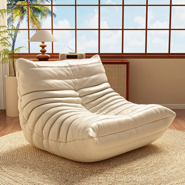 懒人沙发可躺可睡巨大毛毛虫沙发阳台榻榻米单人沙发椅卧室小沙发