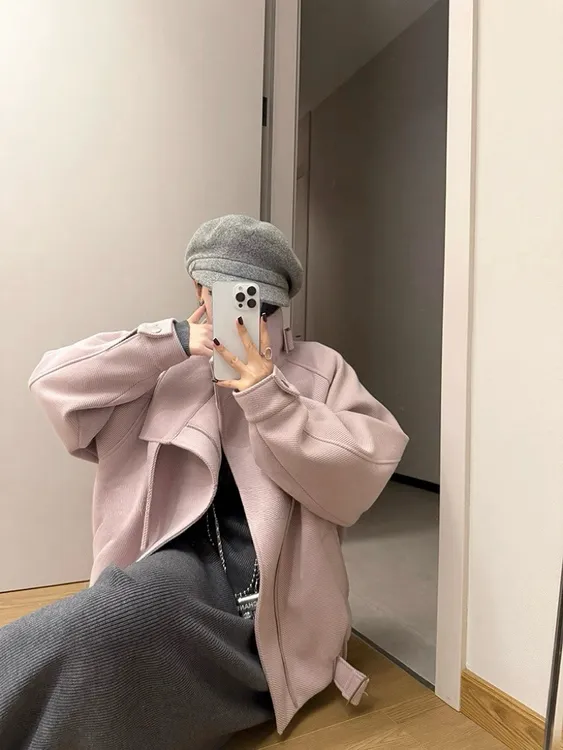 望野集Widset2025爆款秋冬廓形街头感男女同款加绒加厚外套11182#