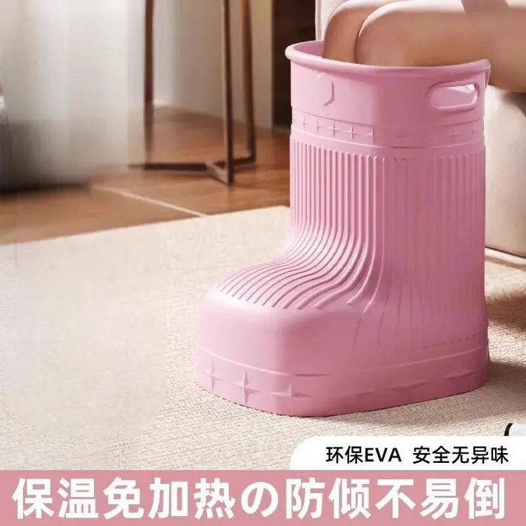 洗脚桶过小腿四季通用家用过膝泡脚高深桶省水便携足浴神器泡脚桶