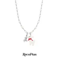 RECOPAN STAY MEDIOCRE 黄铜项链 【张泽禹卓沅同款】梦中小鹿项链