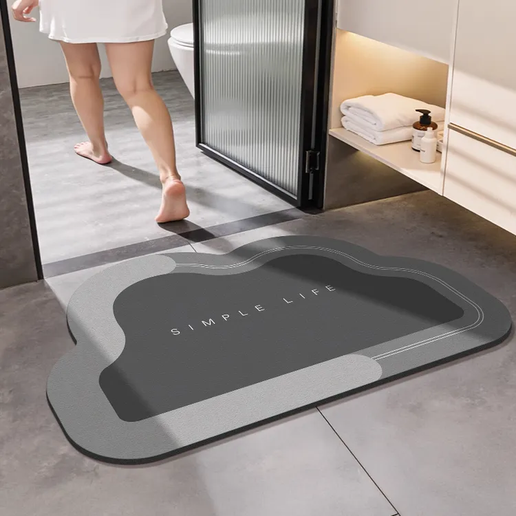 浴室垫卫生间吸水地垫浴室脚垫家用进门防滑加厚新款耐脏免洗门垫