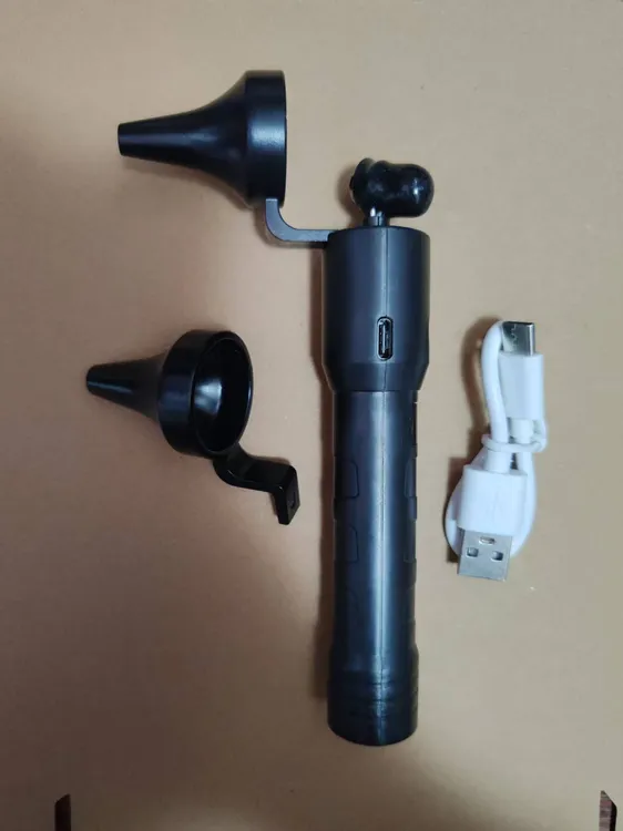 采耳充电拇指灯手握灯USB高亮度带数显聚光采耳带数显手握灯USB