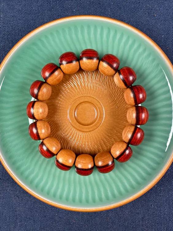 13*14老型珠阴阳珠原汁原味无胶无蜡佛珠手串