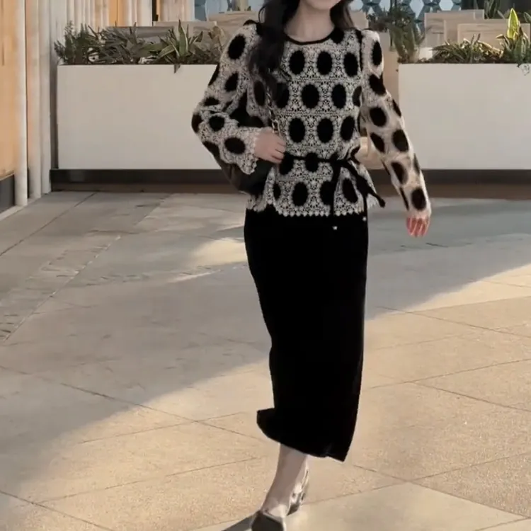 新款时尚洋气百搭精品女装S1218