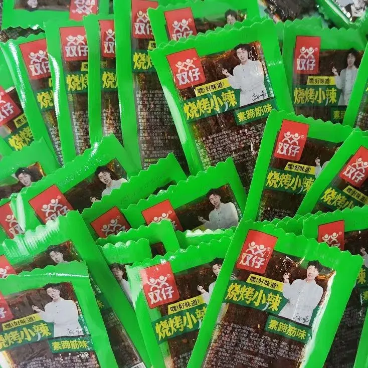 双仔烧烤小辣辣条面筋麻辣食品美味休闲散装小包装麻辣小零食