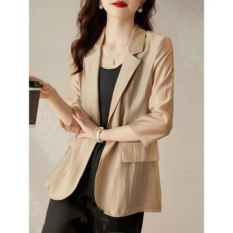 【西装】春夏季高档新款外套设计感时装女装服装4100[W]