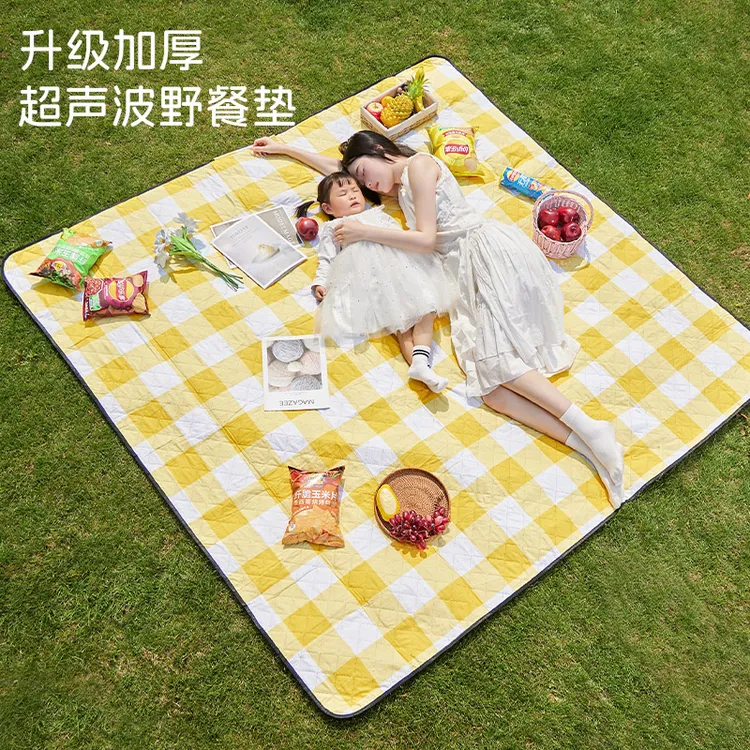 超声波加厚野餐垫防水露营垫子野炊垫防潮垫露营户外垫便携小巧
