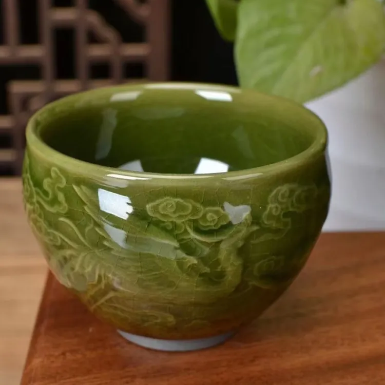 高端茶器青龙主人盏