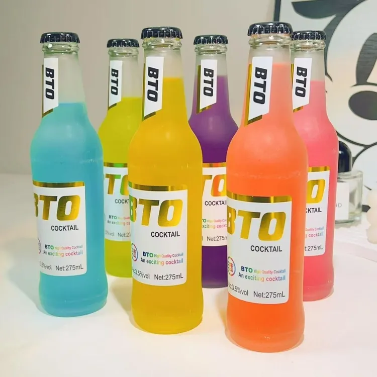深夜微醺鸡尾酒低度瓶装气泡酒少女甜酒派对鸡尾酒批发