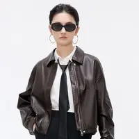 【晨粉专享价】NEXY.CO/奈蔻皮外套XP00246A5