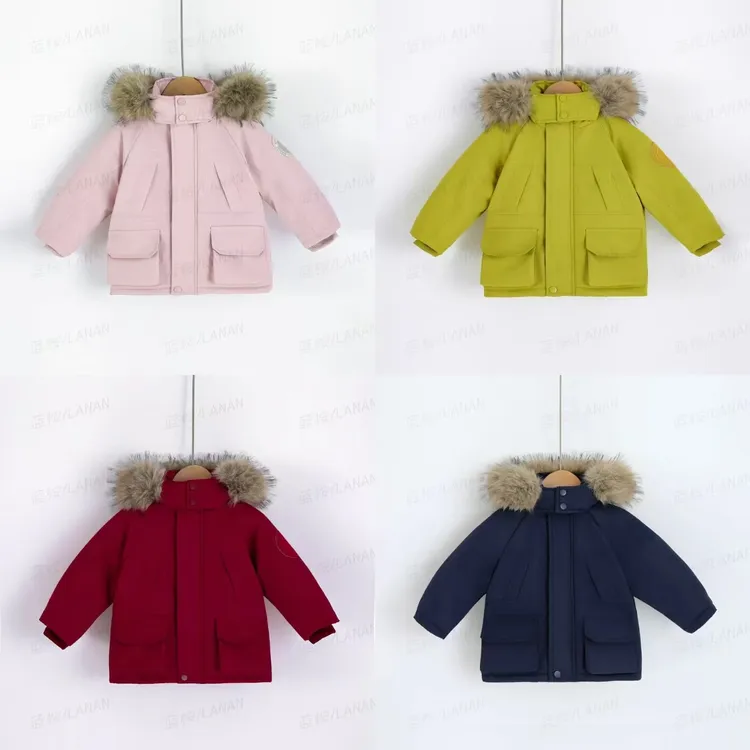 2025冬季新款儿童棉服时髦百搭加绒加厚气质韩版保暖