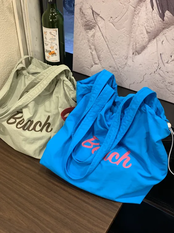 【复古尼龙包】清清爽爽！轻便活力尼龙托特腋下单肩包时尚