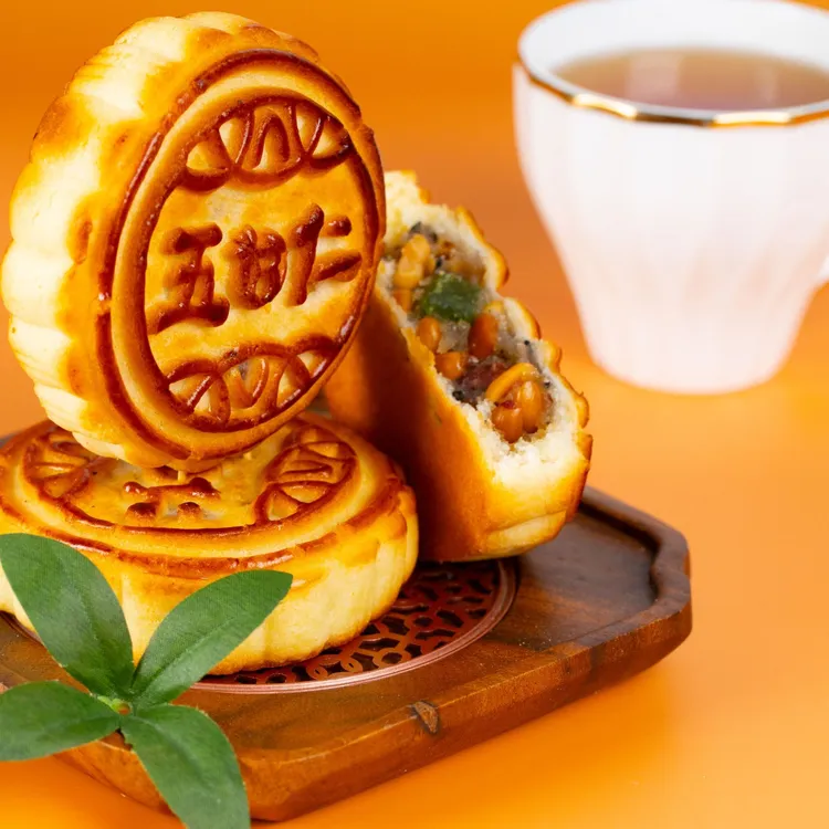 【娟姐专属】传统老式月饼豆沙五仁黑芝麻苏子葡萄干榛仁100克*11袋