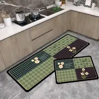 B007【40*60+40*120】硅藻泥入户门里门外喜庆玄关防滑免洗地毯地垫