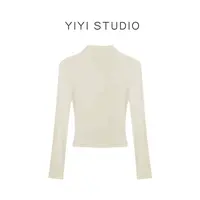 【静奢美利奴】<YiYiii>小个子时尚美利奴羊毛打底上衣针织衫
