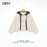 老琴私服【漫游云端】100羊毛连帽双面羊毛大衣毛呢外套冬款 1024