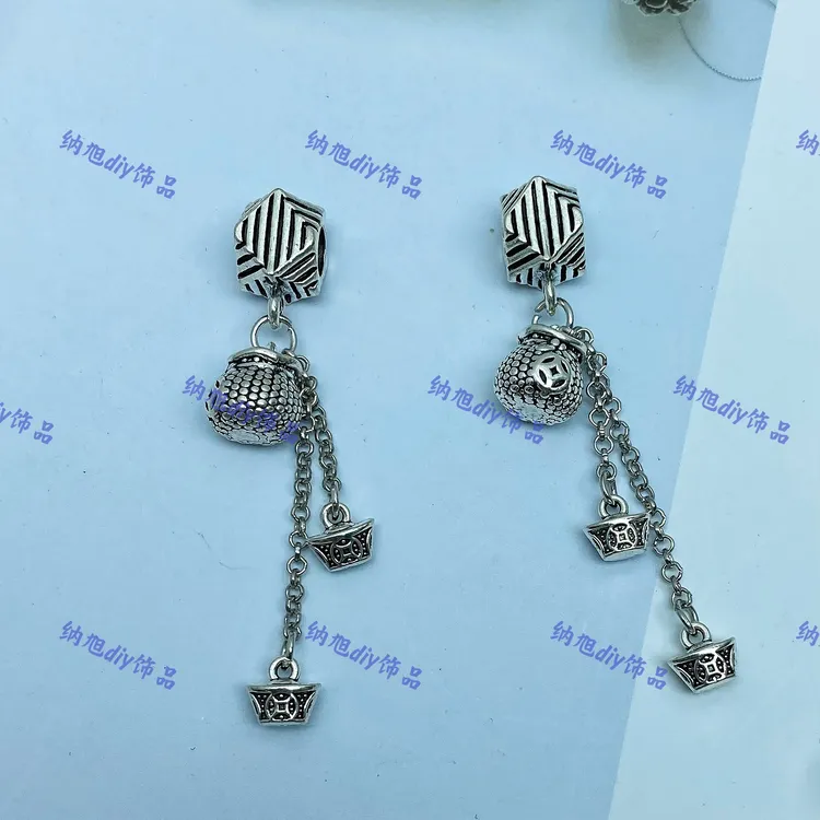 高保色 国风三通 diy配件 流苏吊坠配件 diy手作手工编织材料