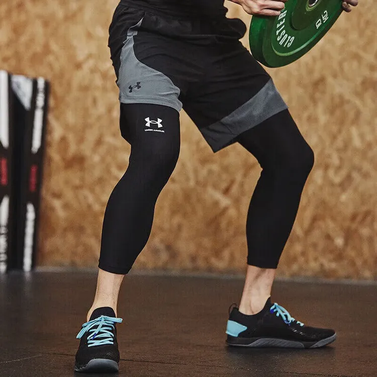 UA安德玛紧身长裤男春秋正品休闲透气运动裤跑步健身高强度训练裤