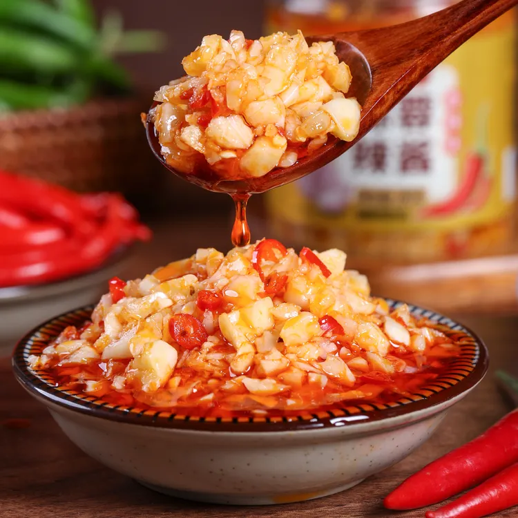辣贵妃蒜蓉辣椒酱香辣味下饭菜拌饭酱下饭神器生蚝龙虾佐料280g瓶