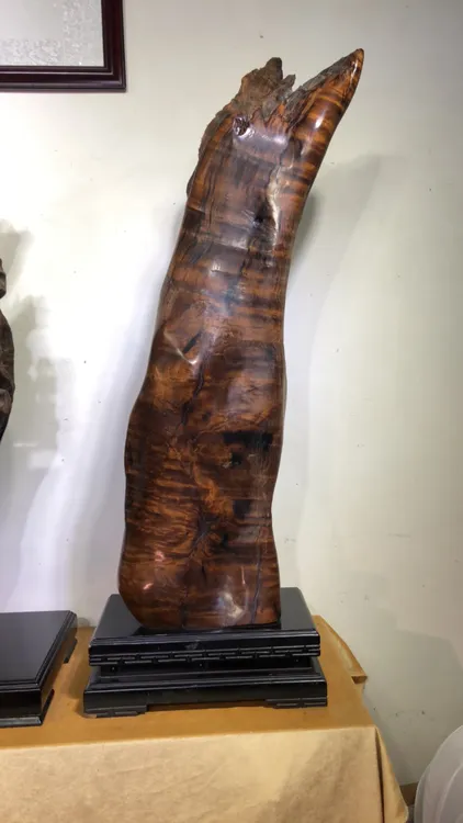 家居摆件桌面雕刻精美根雕雕塑工艺品节节高升造型