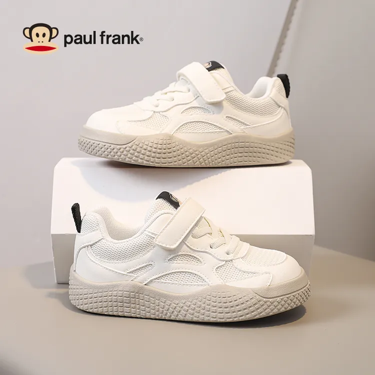 大嘴猴儿童运动鞋男童鞋6-12岁潮款2025春秋季透气网面鞋软底鞋子