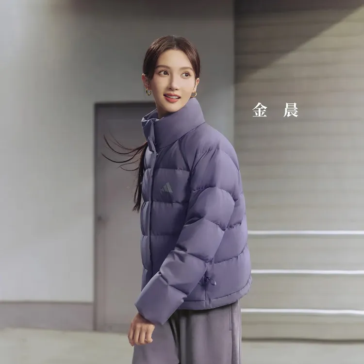 adidas阿迪达斯女子W HELIONIC RLX运动休闲羽绒服KH3974