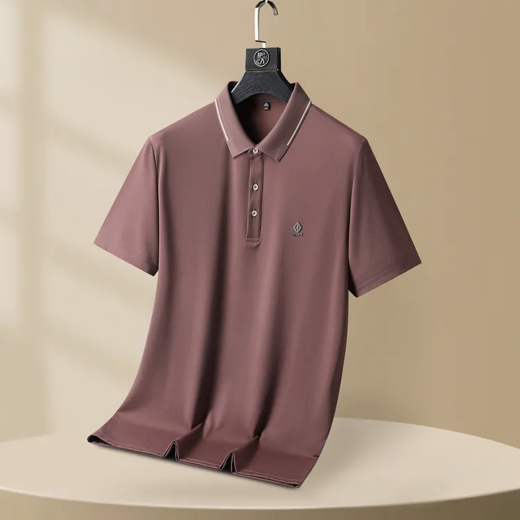 polo衫男款透气上衣男装夏季休闲时尚无痕商务百搭男士冰