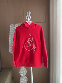 宾 春秋连帽大轮车卫衣