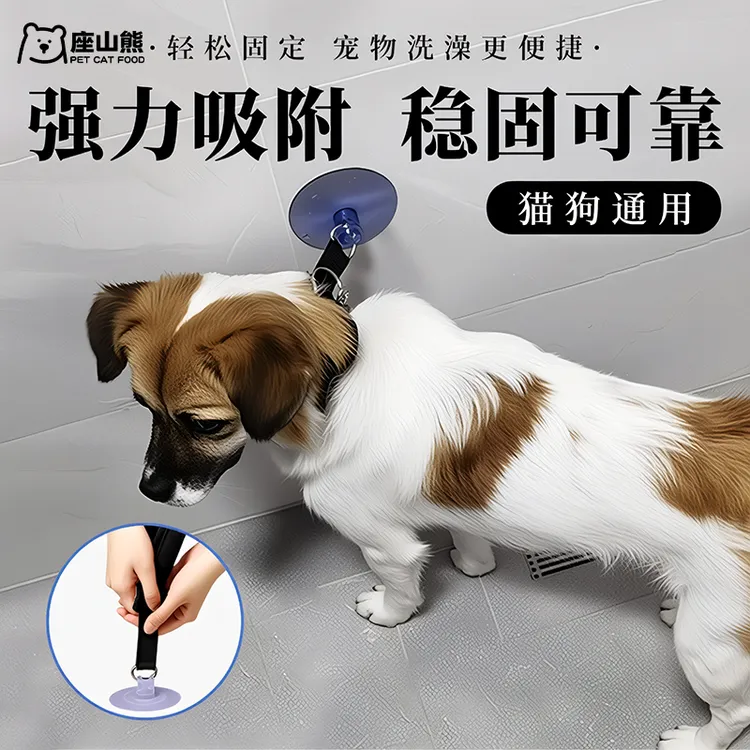 宠物洗澡固定器神器猫咪狗狗固定吸盘牵引绳防跑防抓咬幼猫剪指甲