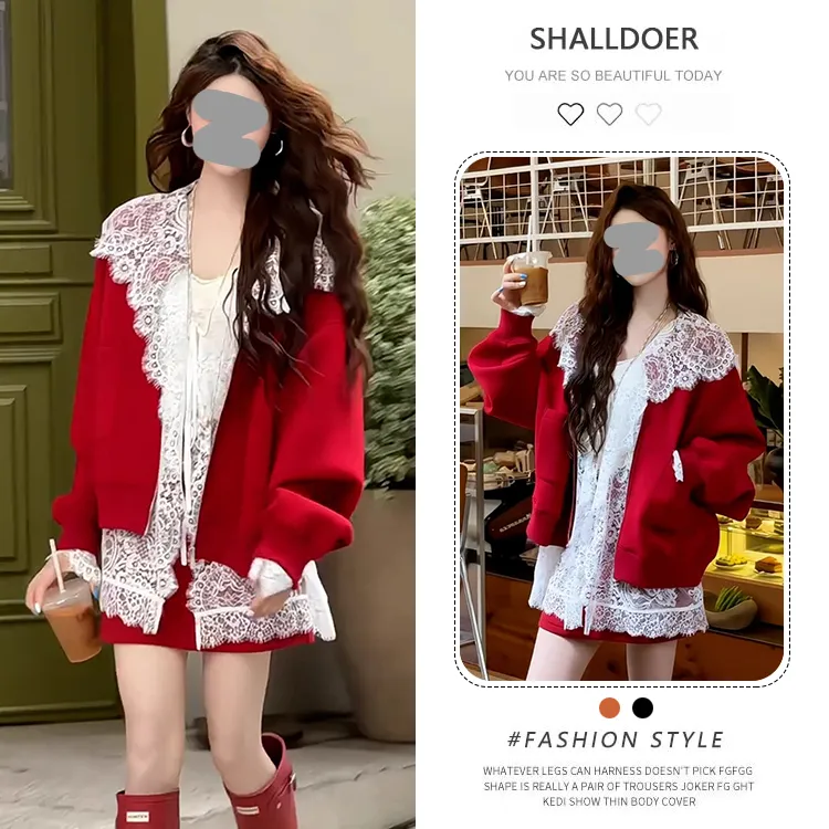 2025年早秋新款韩版时尚通勤风三件套女小个子洋气宽松显瘦套装潮