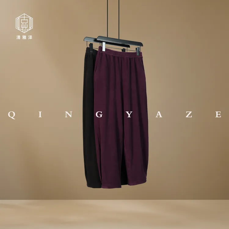 糯糯暖炉！加厚软糯结构感卫裤！GZ4843