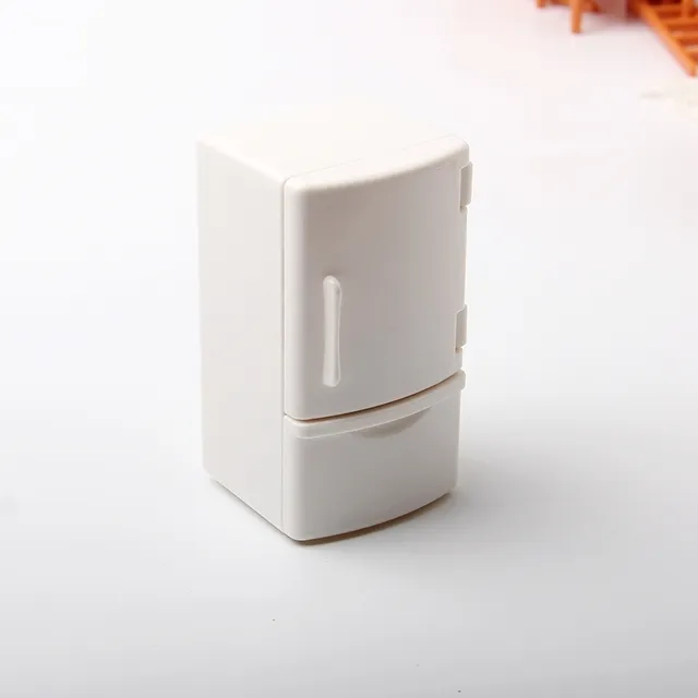 微缩食玩冰箱模型迷你小玩具家具物品饮料食物摆件娃娃屋仿真场景
