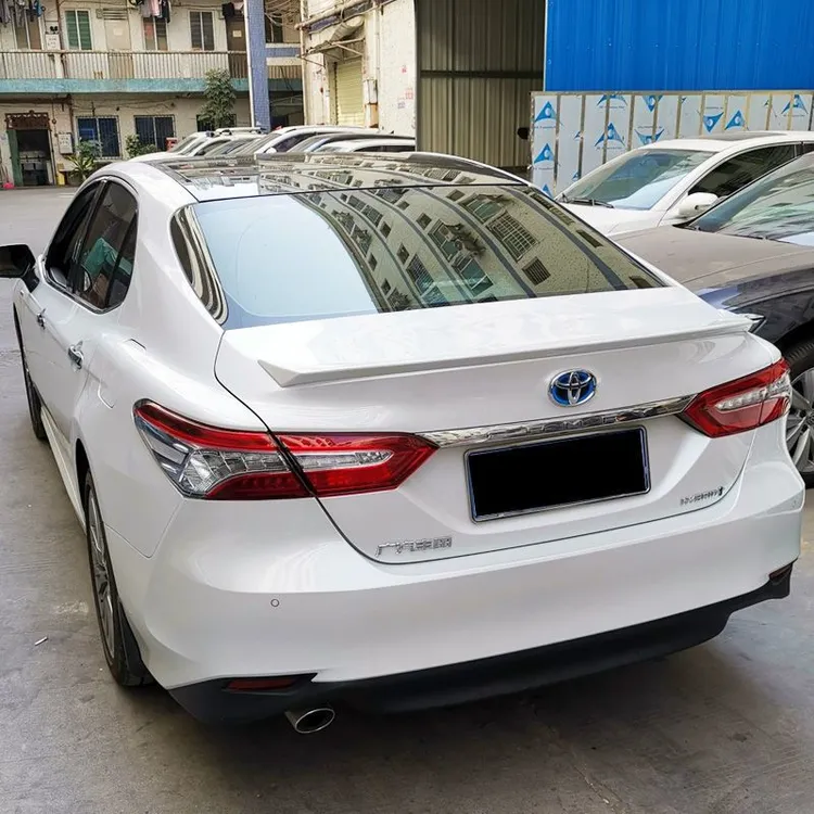 适用丰田8代凯美瑞尾翼改装18-20款八代凯美瑞免打孔尾翼装饰配件