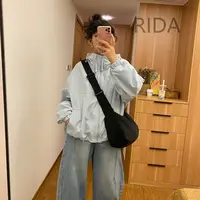 RIDA··双拉链冲锋衣外套5B22休闲百搭小众欧若风复古春季6601清仓