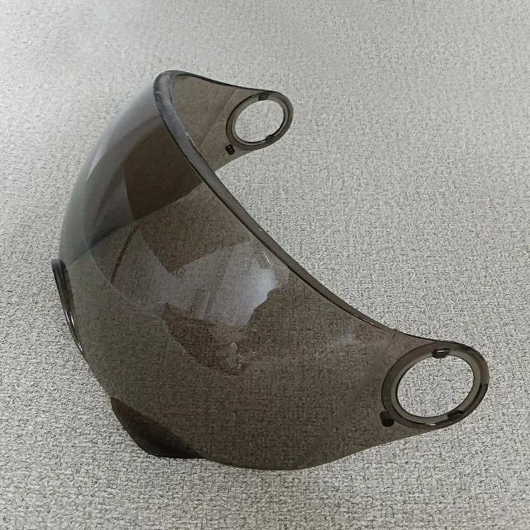 头盔防护帽安全帽挡风罩头盔面罩长短PC防晒高清面罩透气透气轻便