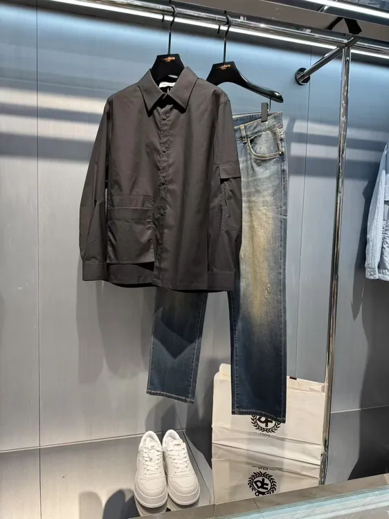 DIKALO FERRE/迪卡里奥 费雷D51TZ906A早春新款男士锦纶面料外套