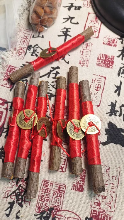 【转运 款 招米】野生东南桃木枝 压惊 驱/邪 走夜路 招米 平安