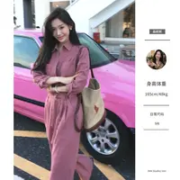 【晶妮妮定制】美式复古工装夏季粉色老钱牛仔气质高腰法式套装