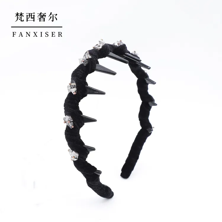 【赫本风秋月】YM4957新款高级百搭高颅顶发箍