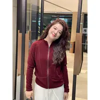 WenWen小个子2025秋冬新款德绒拉链小立领修身百搭上衣外套4741