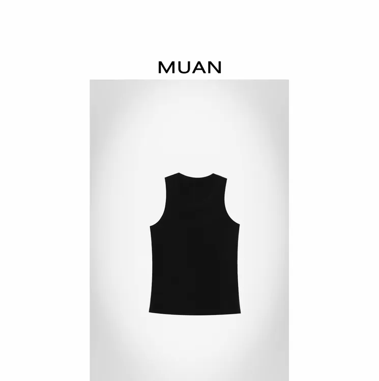 木岸MUAN：《摩尔背心》定制工字型美式高级宽松背心上衣X-JD-8360