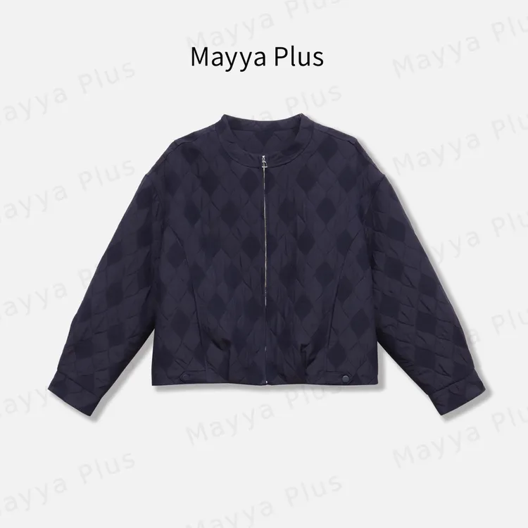 【首尔假日】Mayya Plus麦芽定制秋冬气质显瘦流光风女外套32546201