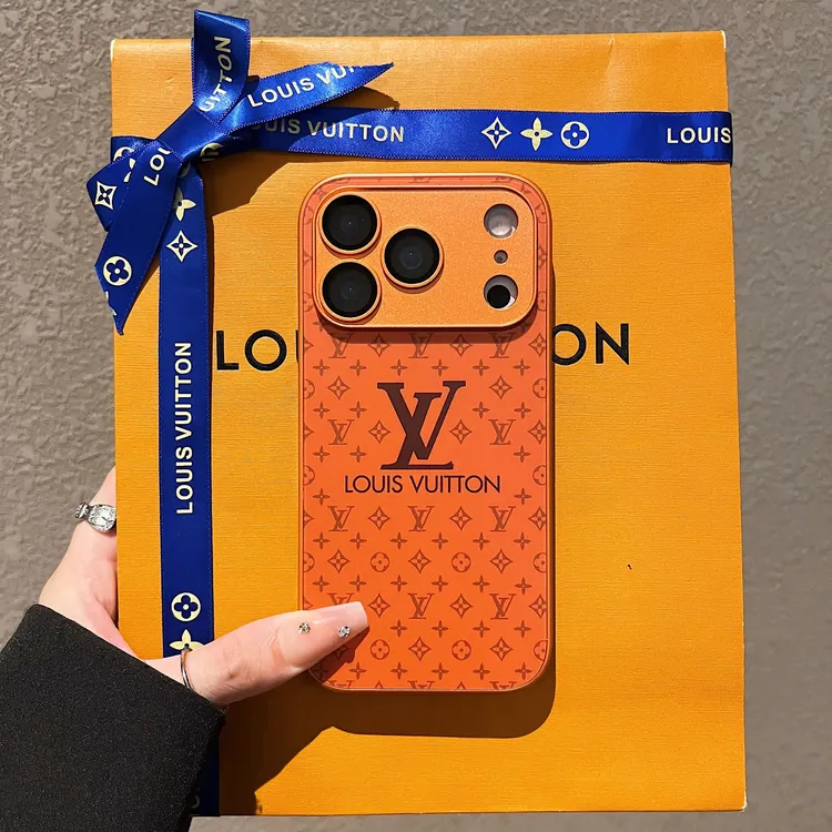 高级感橙色女神适用iPhone17ProMax手机壳全包15pro奢华苹果16pro