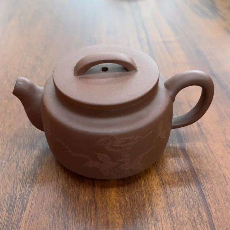 宜兴牛盖紫砂壶泥壶茶壶茶具旧壶180cc