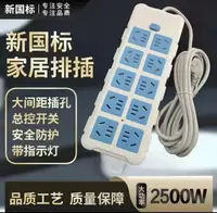 【全新正品】高质量家用1.5米70孔插排接线板多功能通用型插座