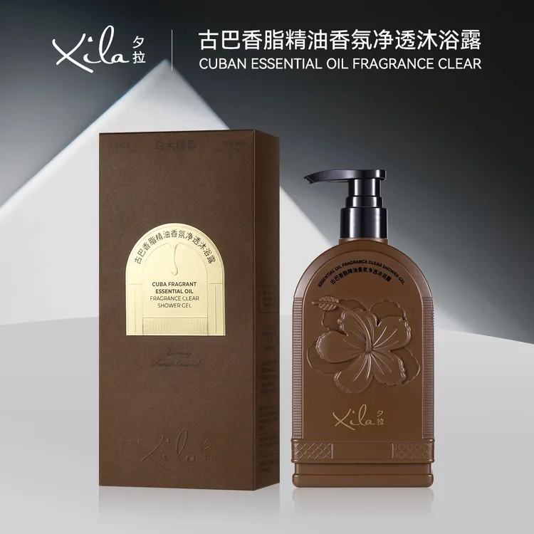 S20768-XiLa夕拉古巴香脂精油香氛净透沐浴露500ml